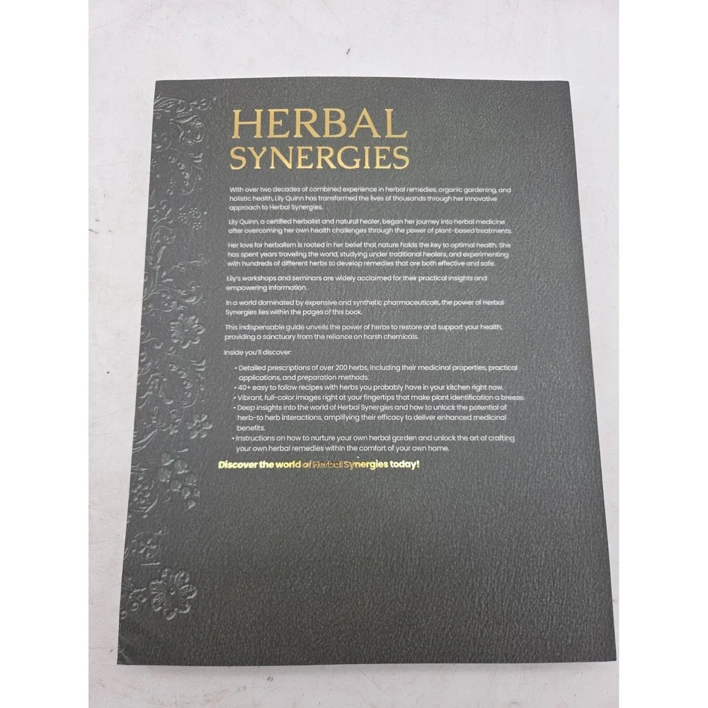 Herbal Synergies: A Guide to Healing Common & Chronic Ailments book Lily Quinn